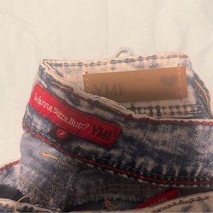 light blue & dark blue jeans size 7 kids